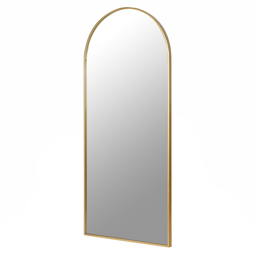 Gold Tall Arch Wall Mirror