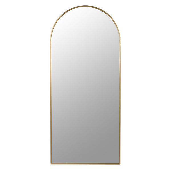 Gold Tall Arch Wall Mirror