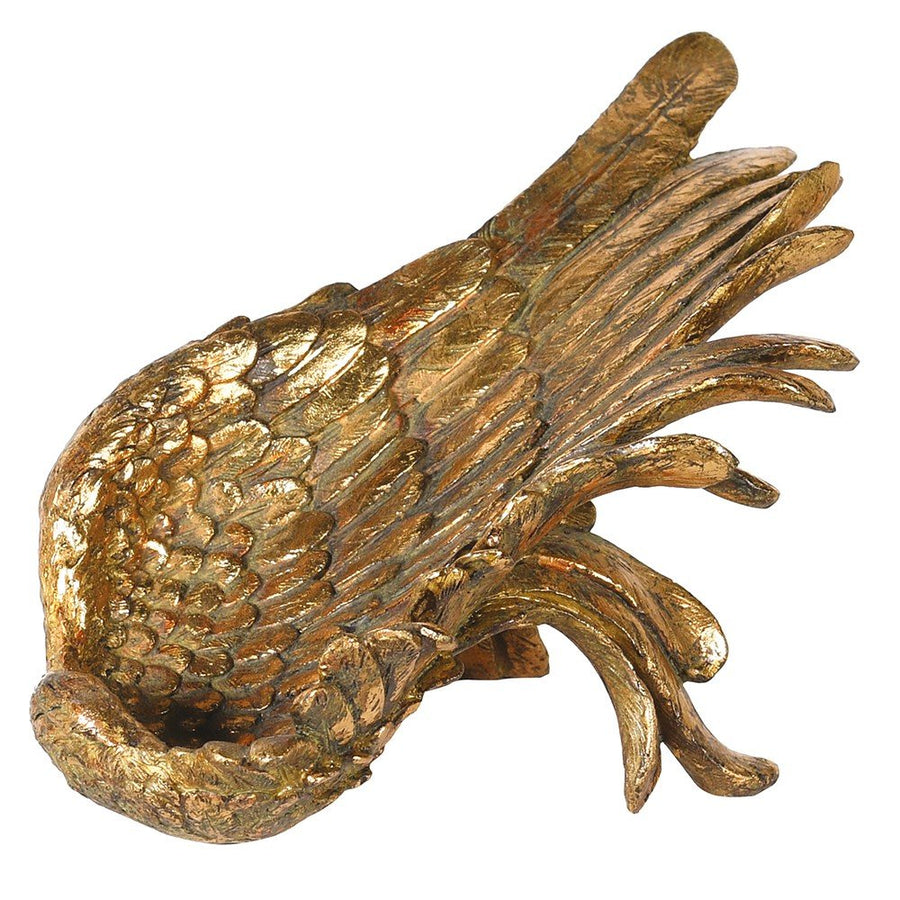 Gold Wing Decorative Bottle Holder