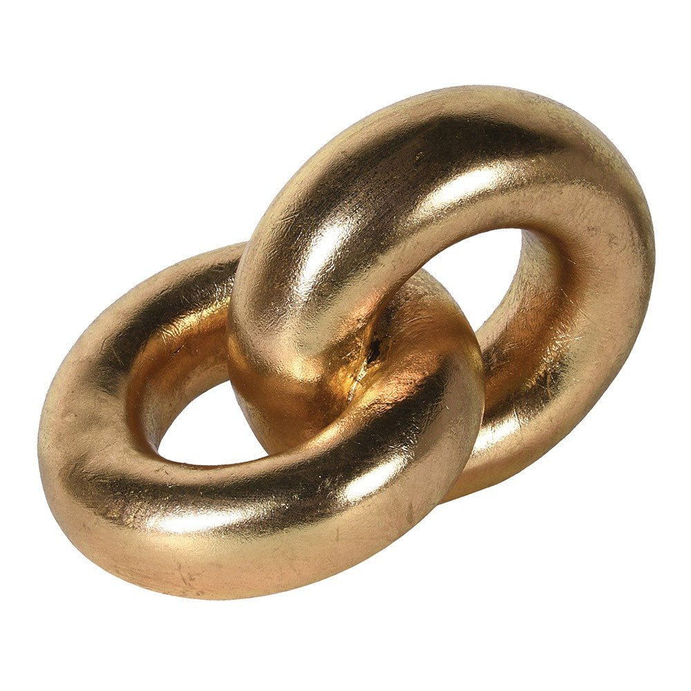 Golden Decorative Resin Rings - LUXONAS HOME