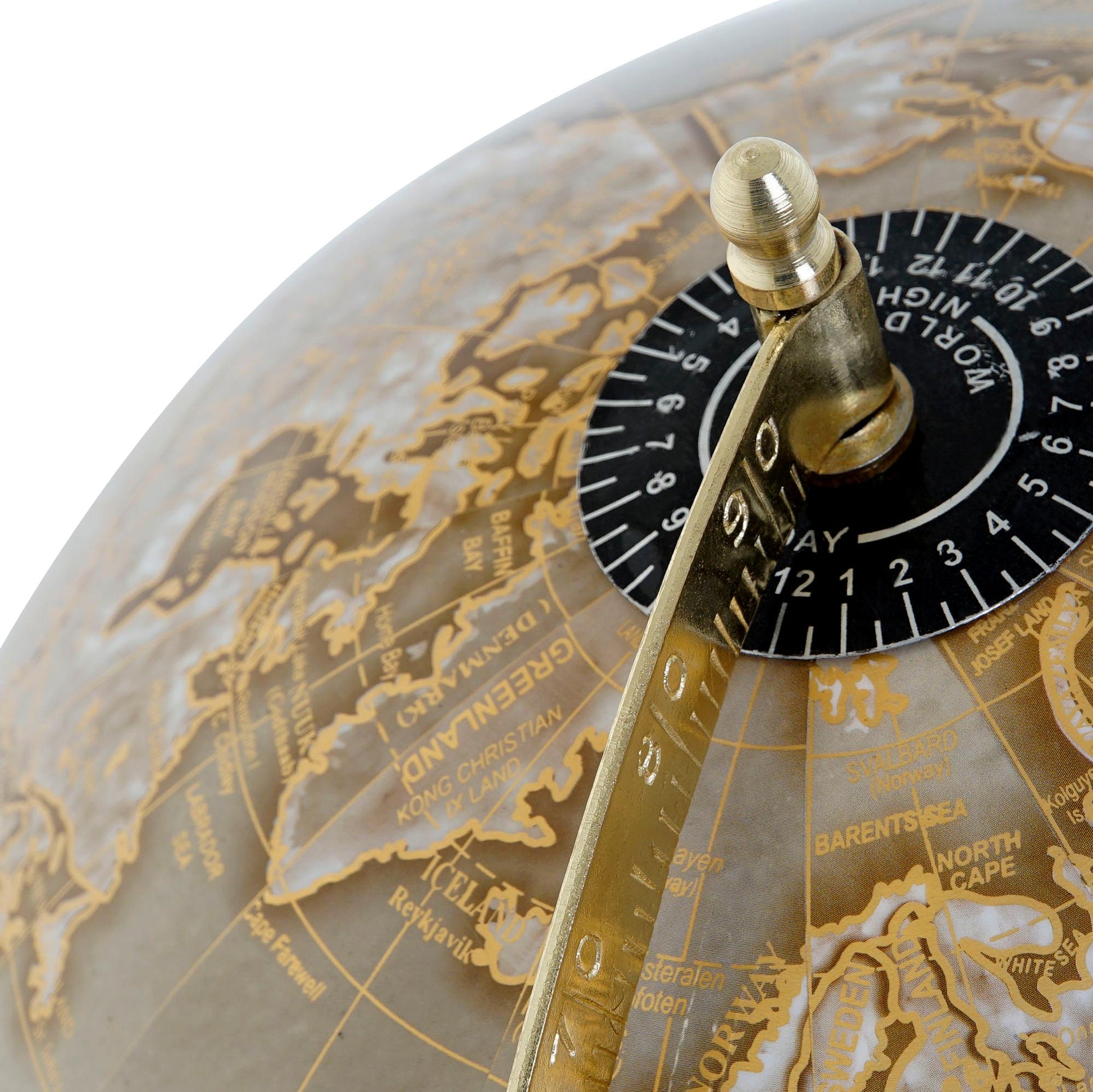 Golden Globe on Tall Base - LUXONAS