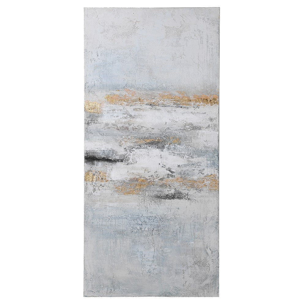 Golden Mist Hand Painting