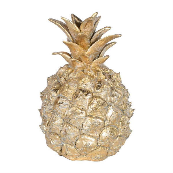 Golden Small Pineapple Decorative Accent