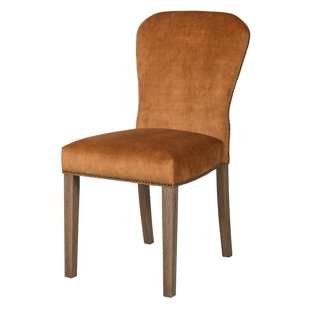 Golden Velvet Dining Chair