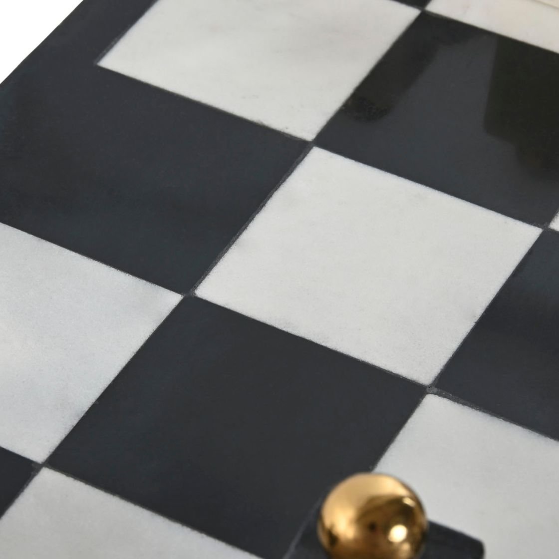 Granite Base Modern Chess Game - LUXONAS