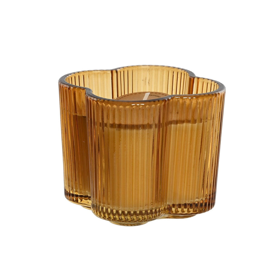 Grated Wax Candle in Glass Container, 175 grams