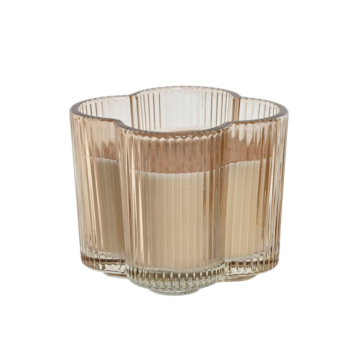 Grated Wax Candle in Glass Container, 175 grams