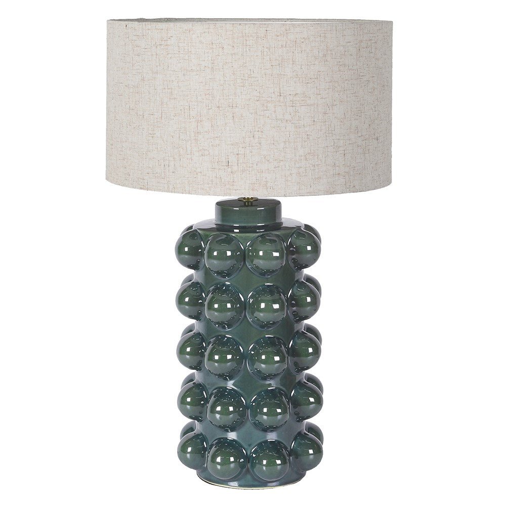 Green Bobble Table Lamp - LUXONAS HOME