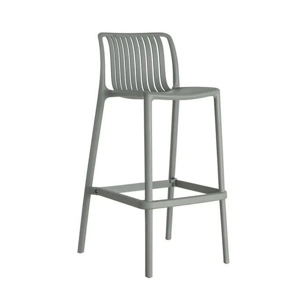Green Polypropylene Outdoor Stool
