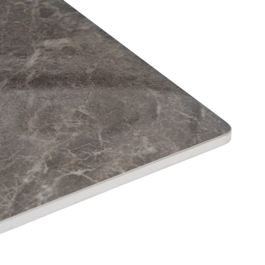 Grey Contract-Grade Sintered Stone Table