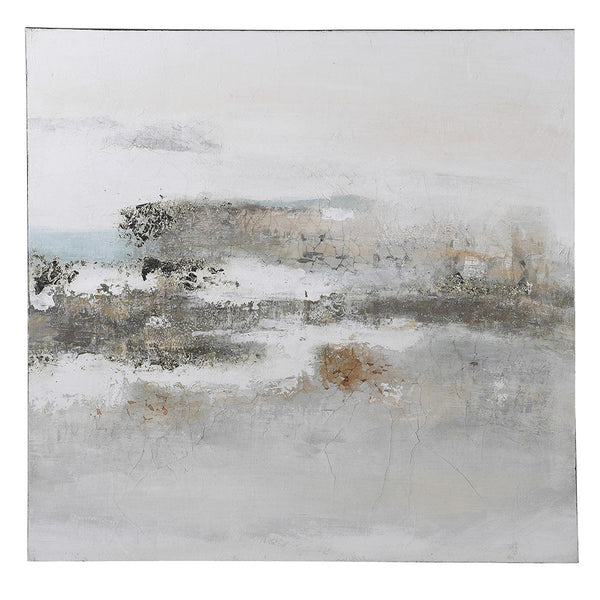 Grey Country Hand Painting