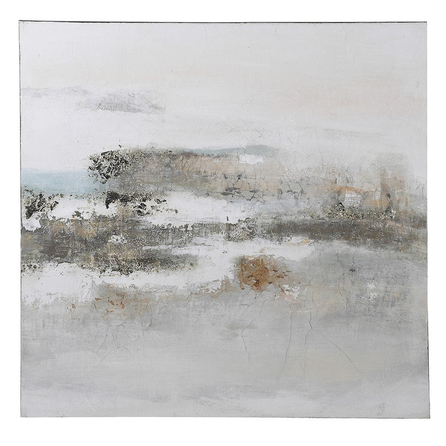 Grey Country Hand Painting