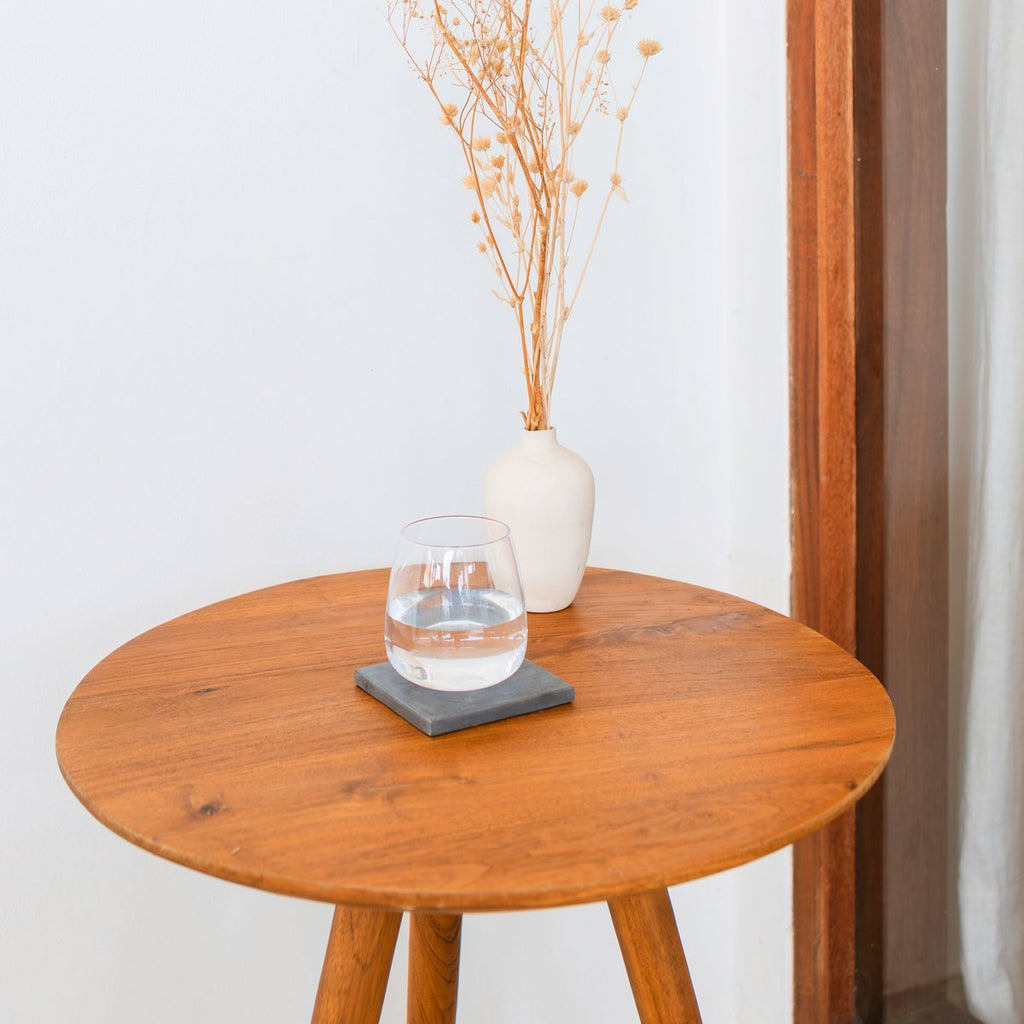 Grey Marble Coasters – Square Glass Coasters – Coasters for Mugs – Handmade Coasters Set of 4 or 8 MEWALI (grey) - LUXONAS HOME