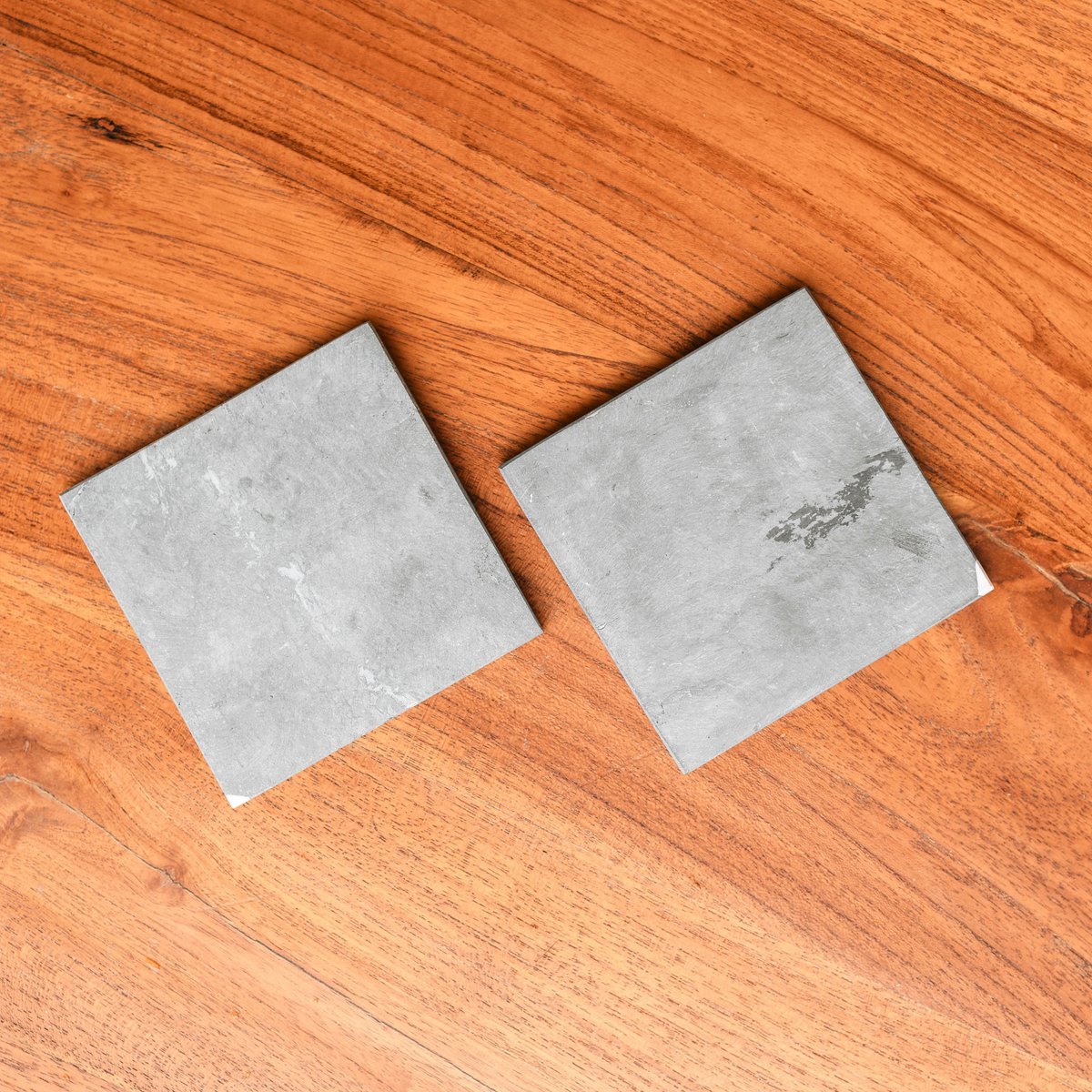 Grey Marble Coasters – Square Glass Coasters – Coasters for Mugs – Handmade Coasters Set of 4 or 8 MEWALI (grey) - LUXONAS HOME