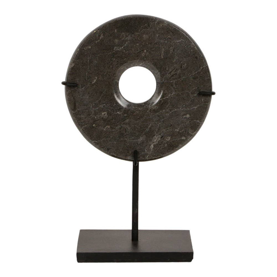 Grey Marble on Metal Stand