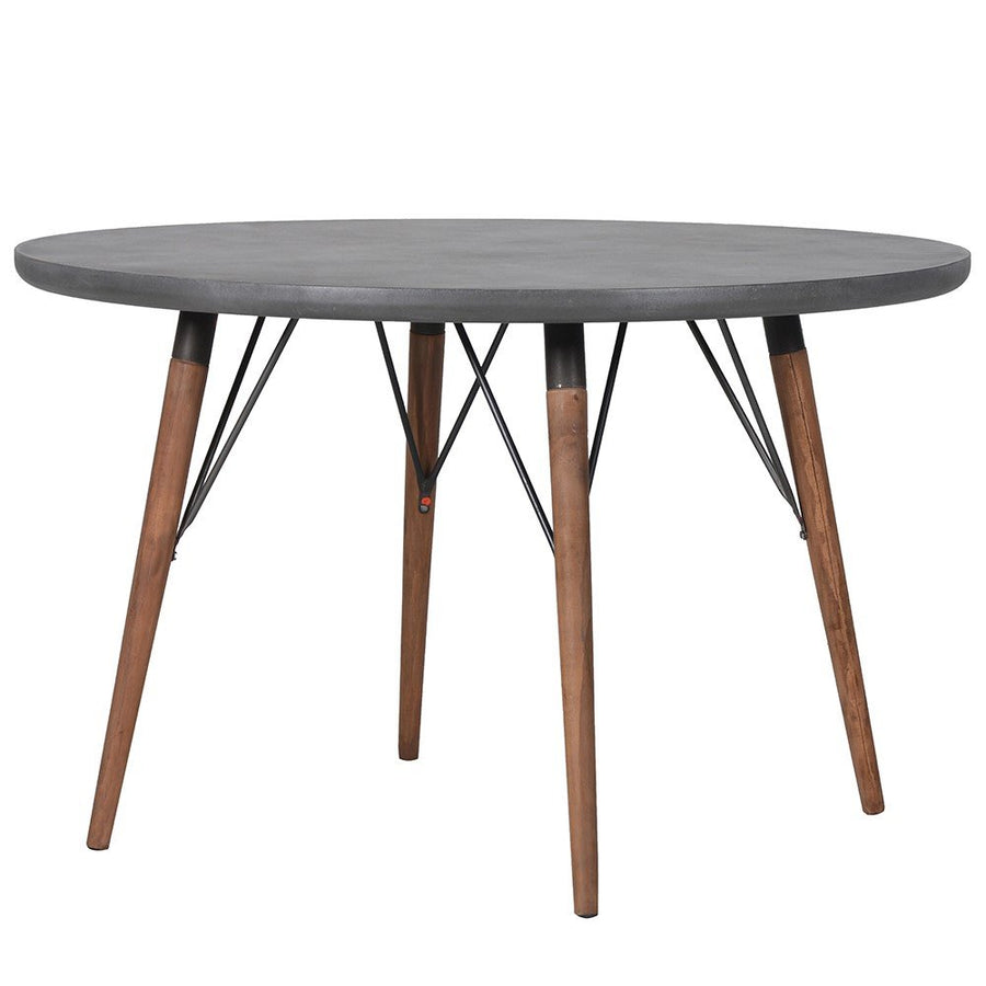 Grey Round Dining Table