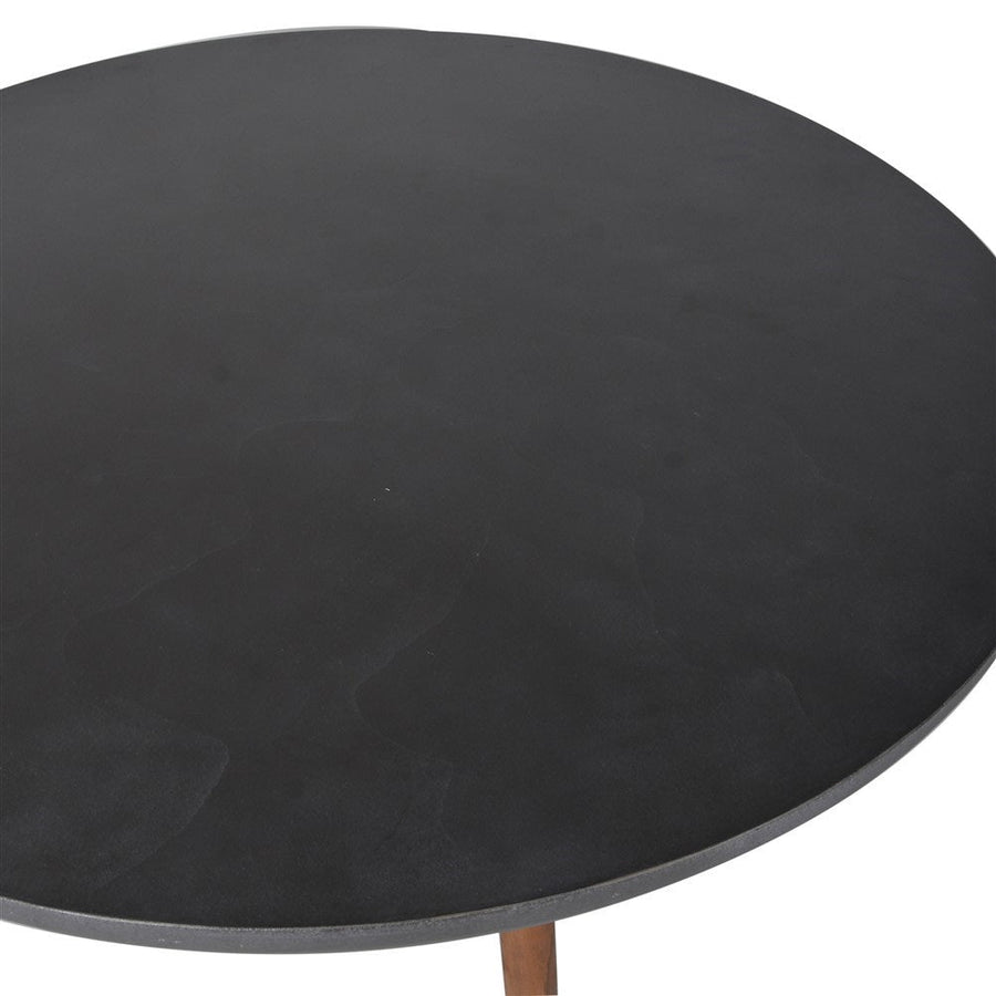 Grey Round Dining Table