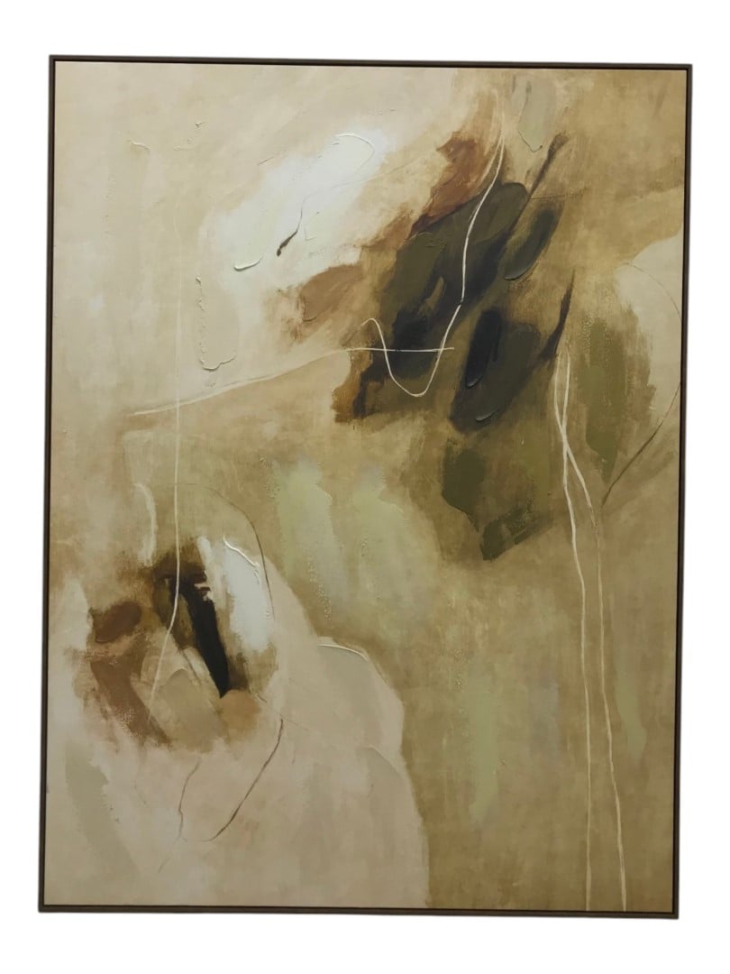 Hand-Painted Abstract Canvas  120 × 160 cm