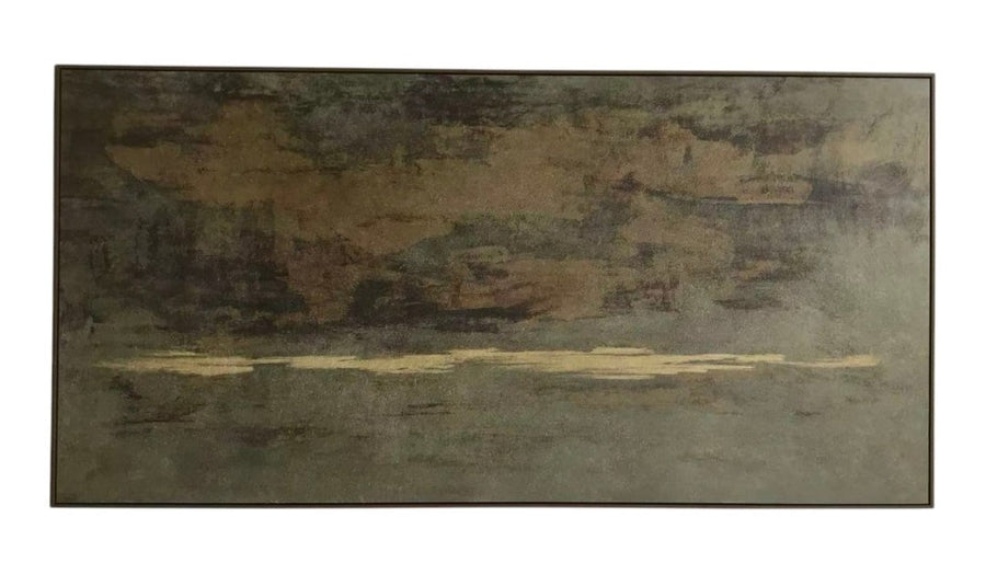Hand-Painted Modern Canvas 200 × 100 cm