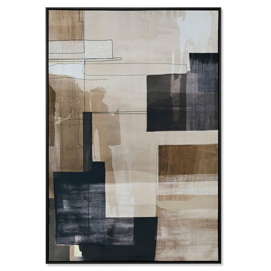 Hand Painted Wall Art Nik - LUXONAS