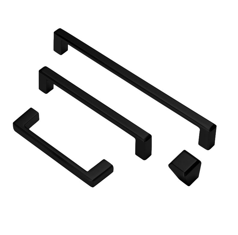 Handle 3724 Black - 96mm