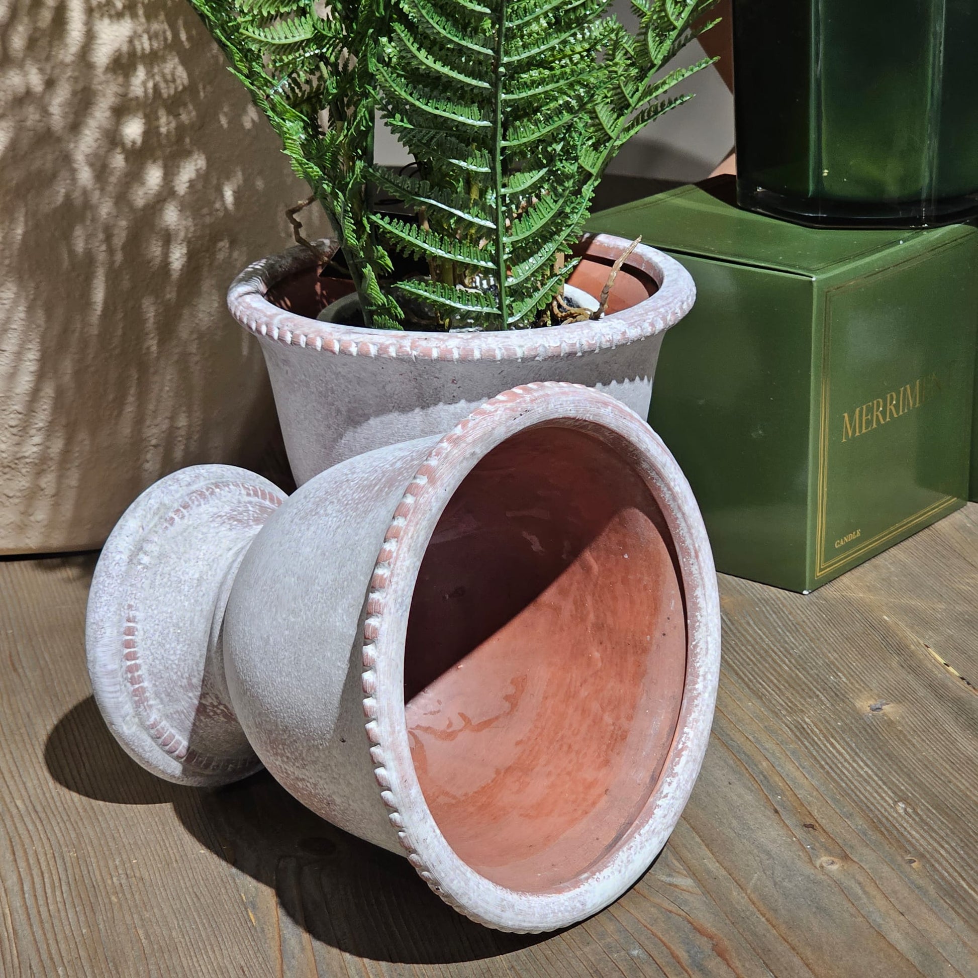 Handmade Rustic Ceramic Pot - LUXONAS