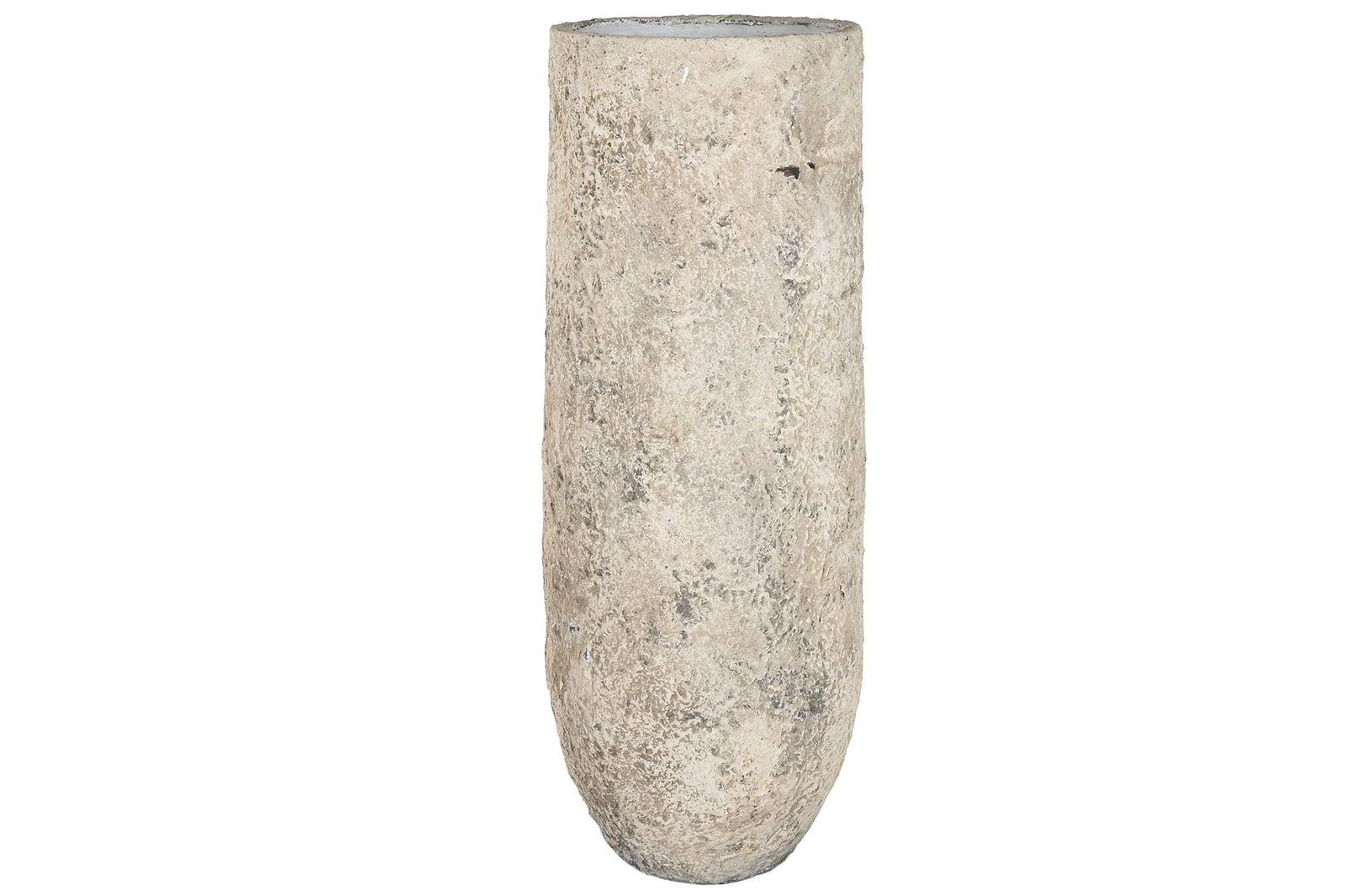 Handmade Terracotta Floor Vase, Grey  120 cm