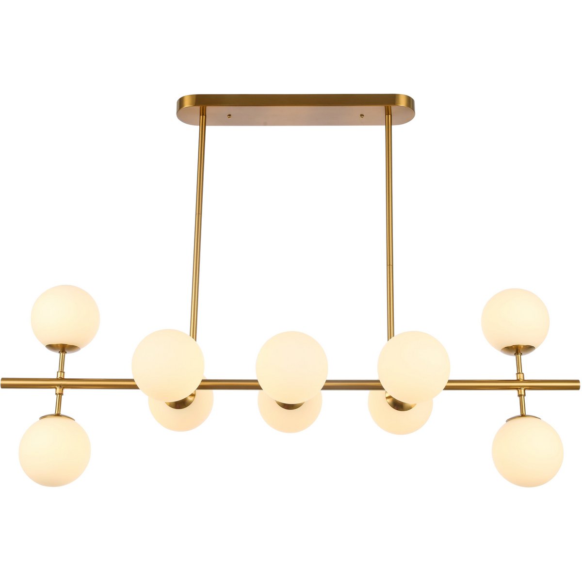Hanging lamp Chrintine White Gold - LUXONAS HOME