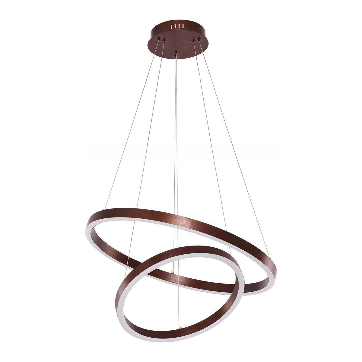 Hanging lamp Neo Coffee | 2 - ring 40+60 cm - LUXONAS HOME