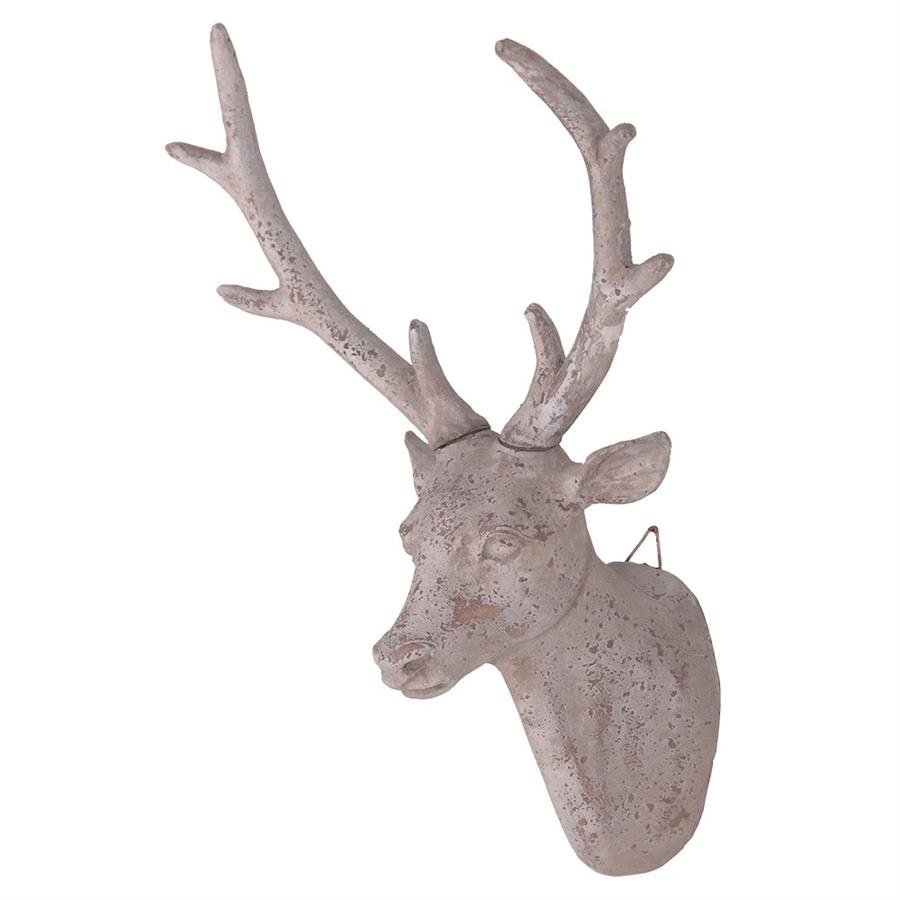 Hanging Resin Deer Head Wall Decor