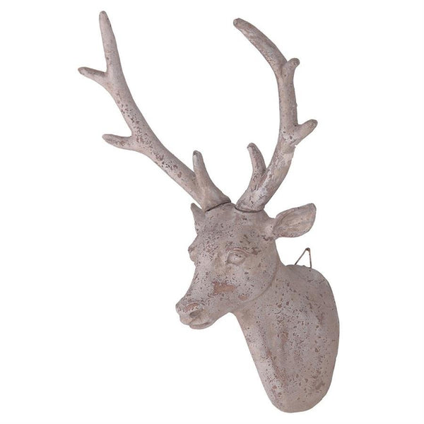 Hanging Resin Deer Head Wall Decor