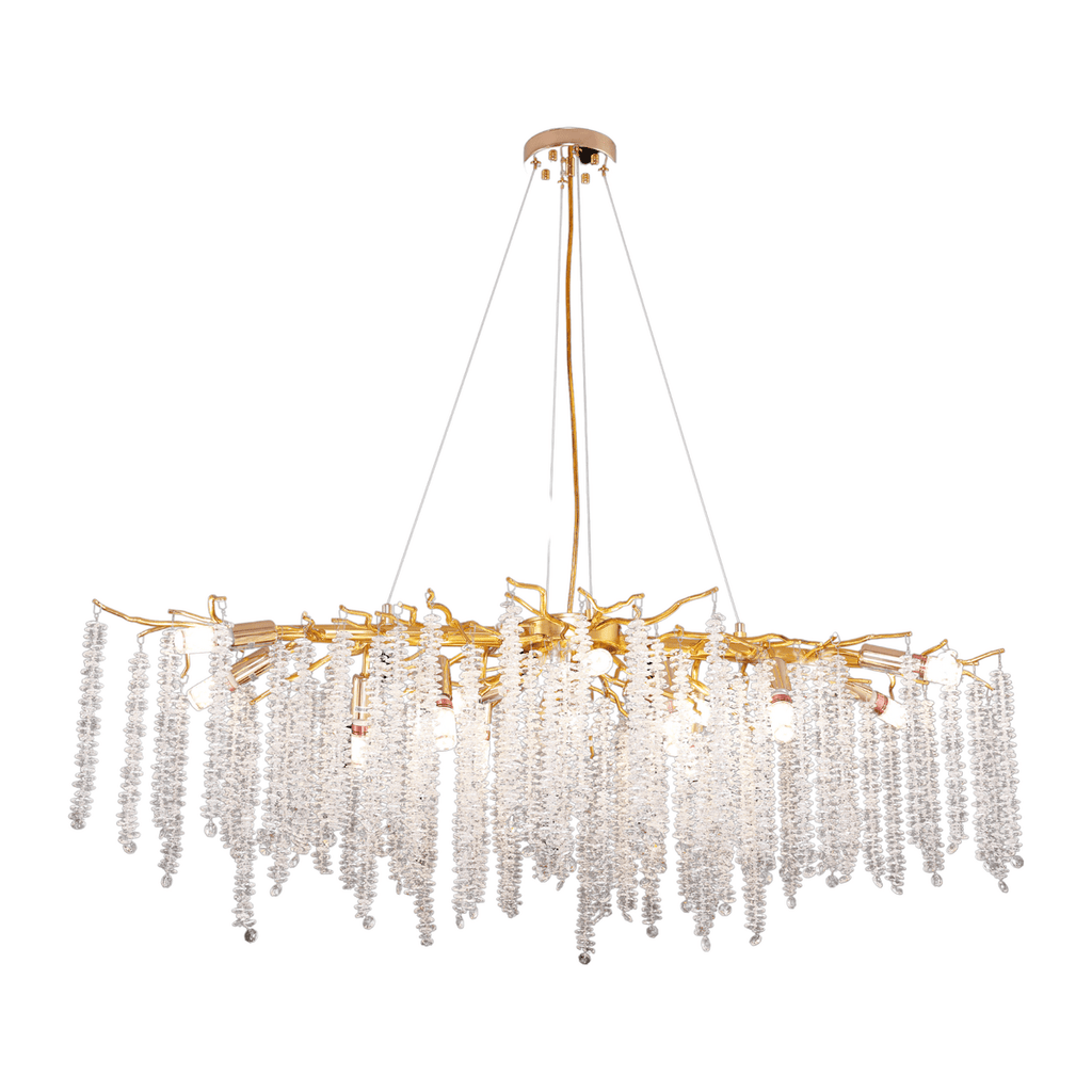 Hanglamp Frost Gold | 100x40cm - LUXONAS HOME