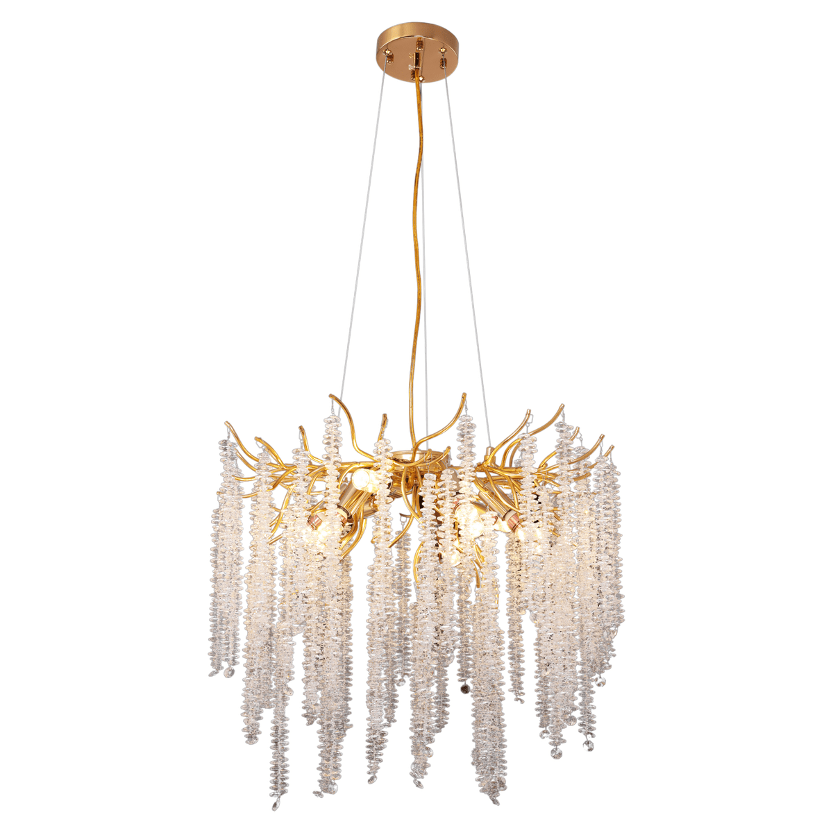 Hanglamp Frost Gold | 60cm - LUXONAS HOME