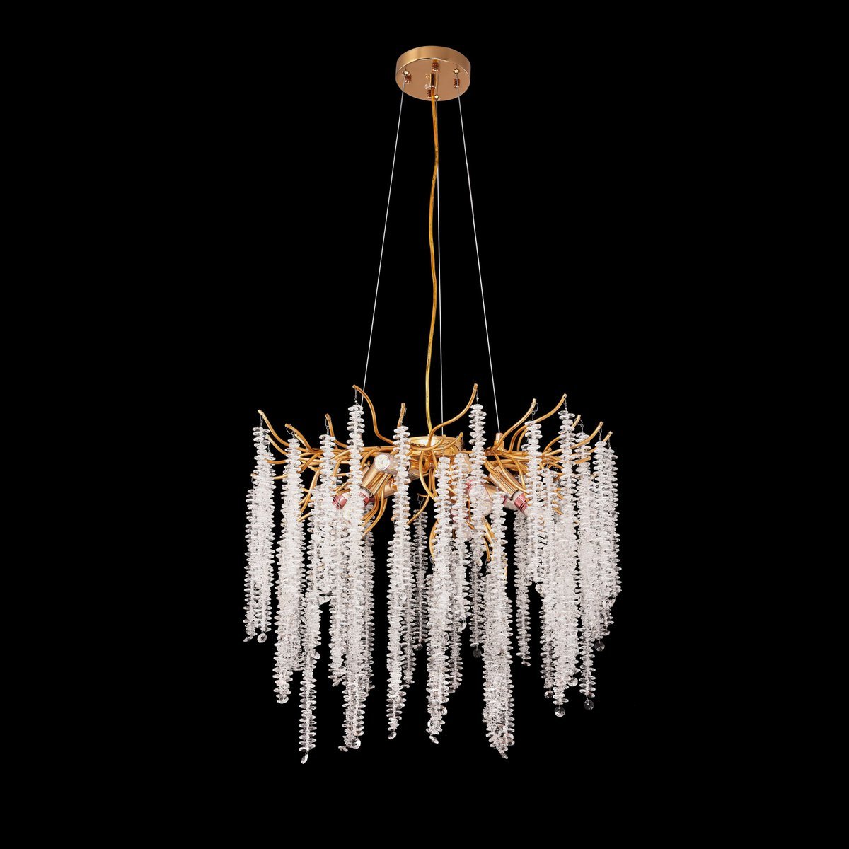 Hanglamp Frost Gold | 60cm - LUXONAS HOME
