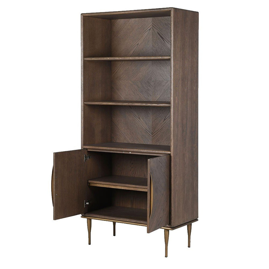 Hartlon 2 Door Bookcase