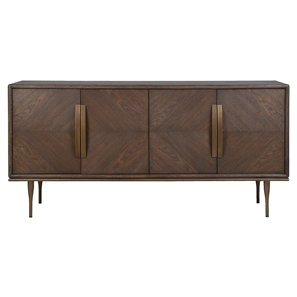 Hartlon Sideboard - Elegant Oak Storage Solution - LUXONAS