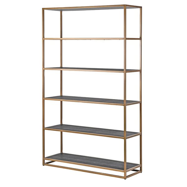 Havenridge Oak Bookcase - Elegant Storage Solution