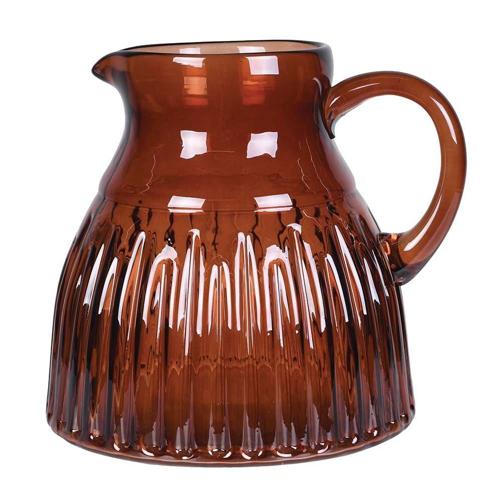 Hazel Glass Water Jug - LUXONAS