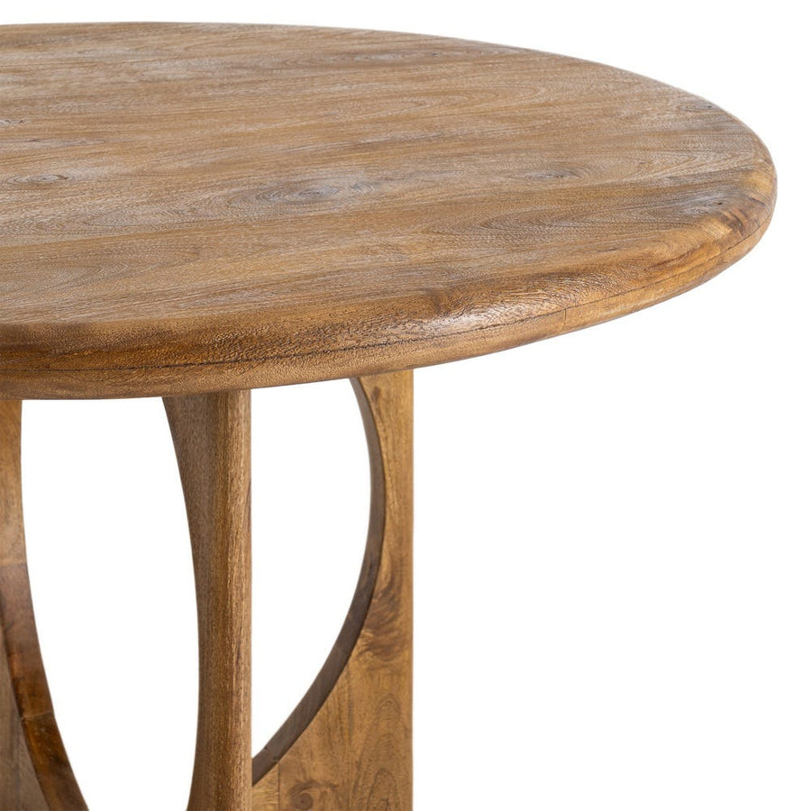 Honey Mango Wood Square Dining Table