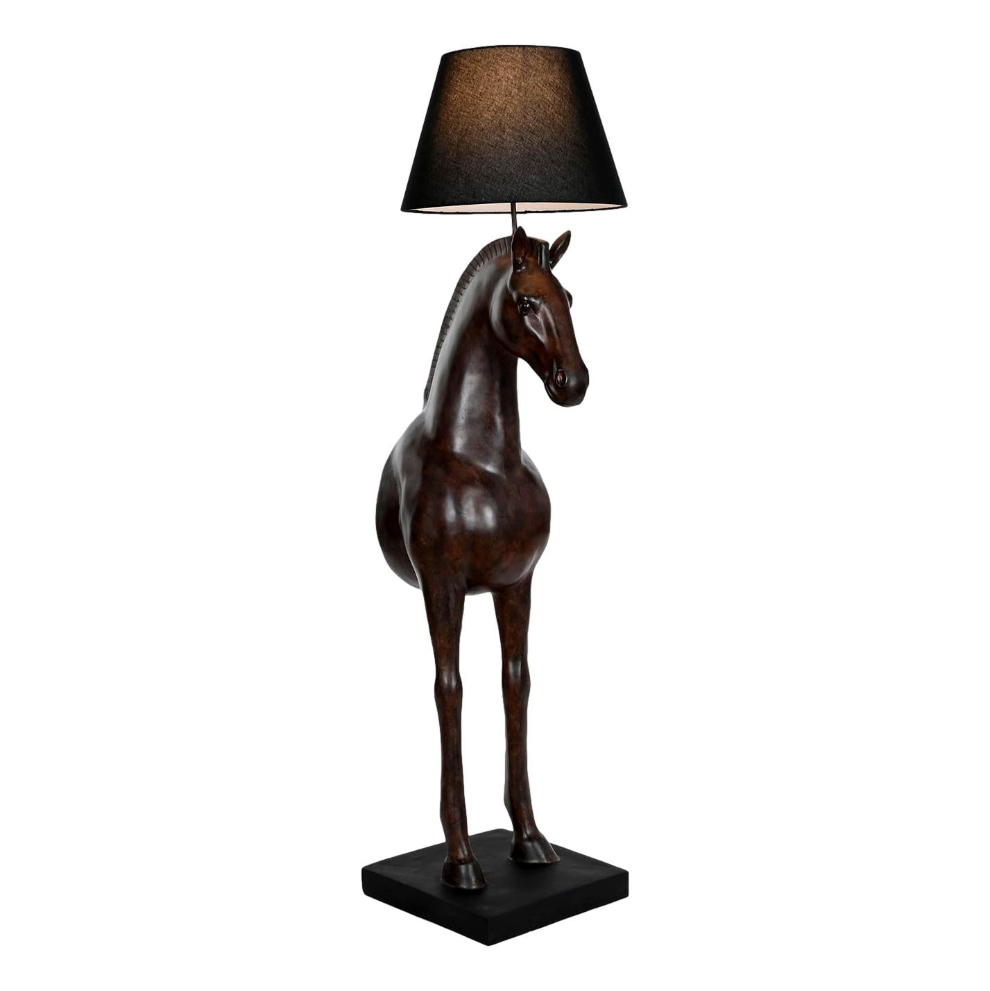 Horse Body Floor Lamp - Elegant Equine Design