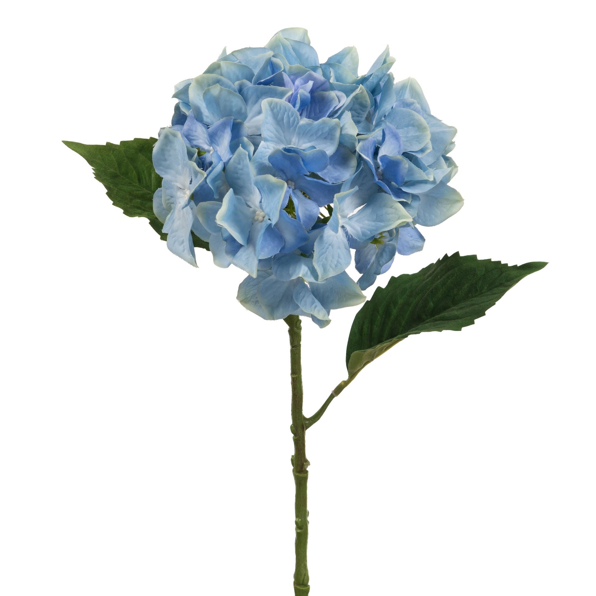 Hortensia Blue Stem 55cm - Elegant Faux Floral Accent