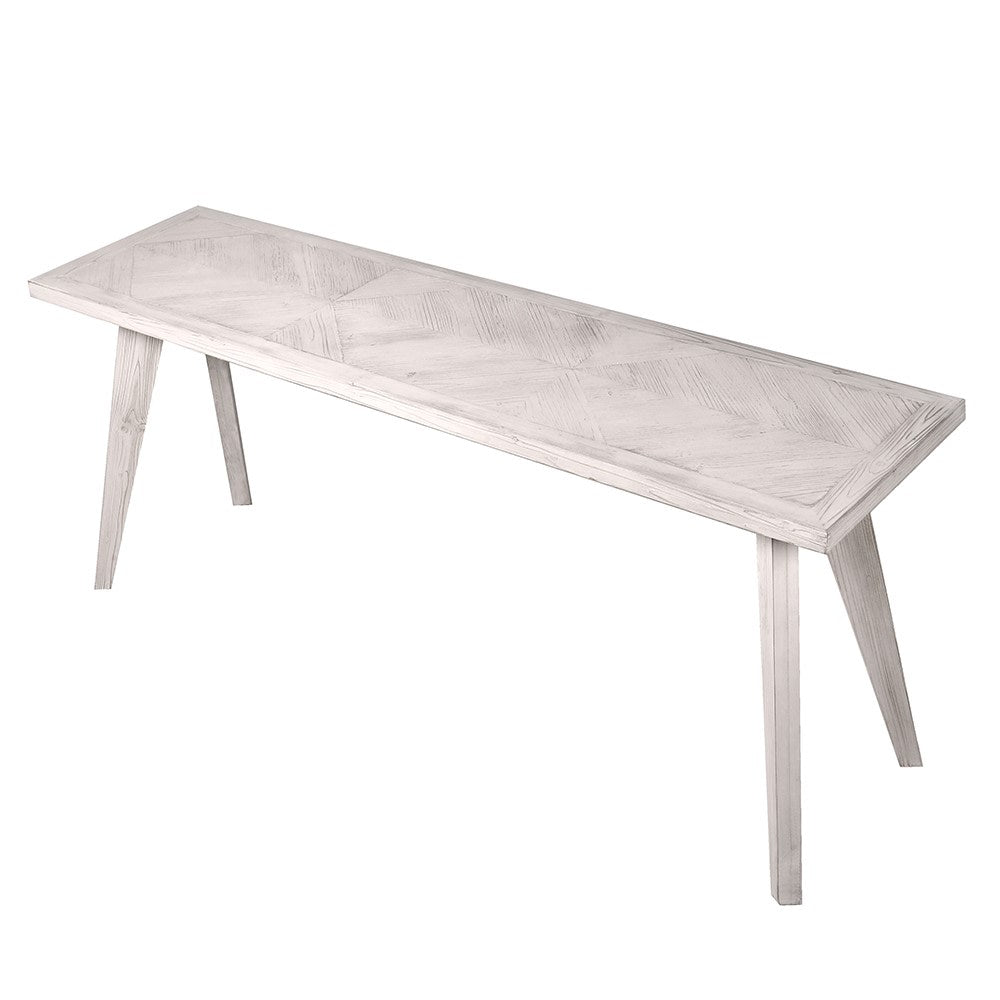 Horus Fir Wood Parquet Console Table - LUXONAS