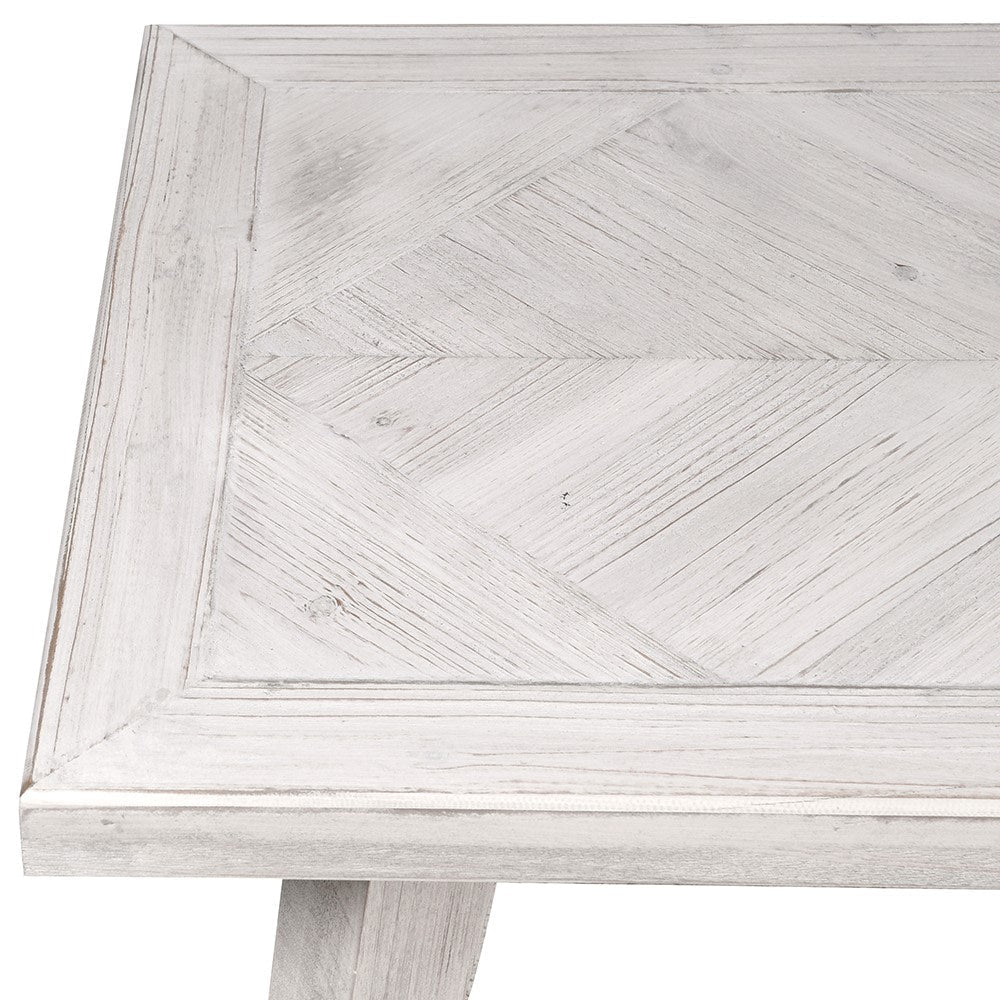 Horus Fir Wood Parquet Console Table - LUXONAS