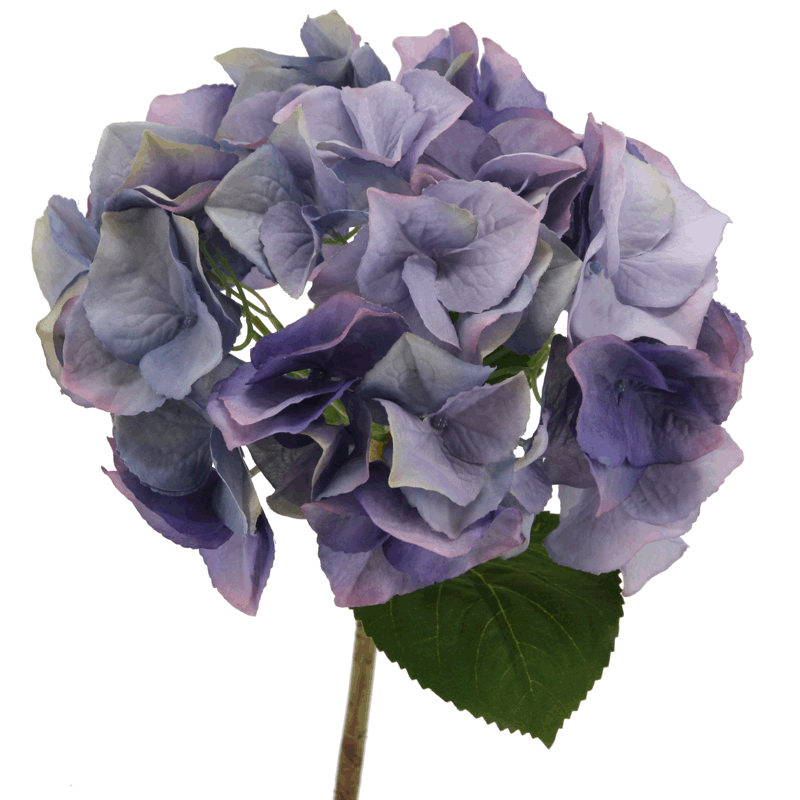 Hydrangea 47 cm Blue - Purple - LUXONAS HOME