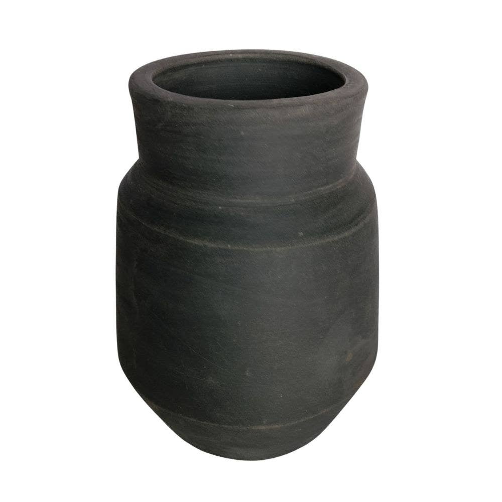 Ikaria Black Vase