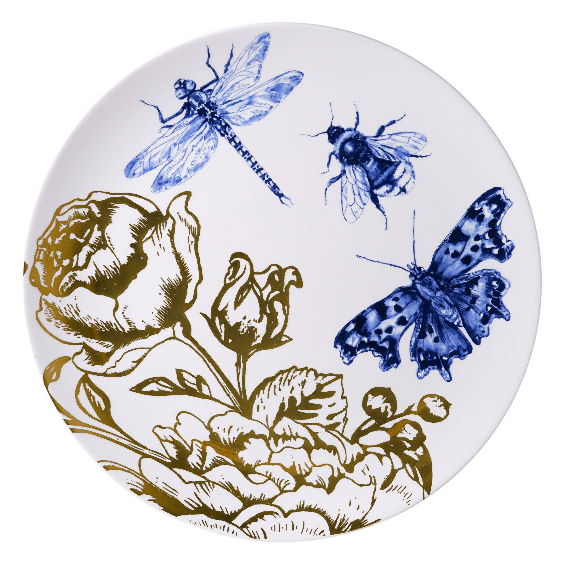 Insects w/Wings Wall Plate - LUXONAS