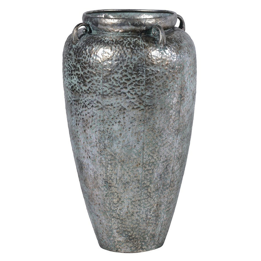 Iron Hammered Vase - Elegant Home Décor for Dry Flowers