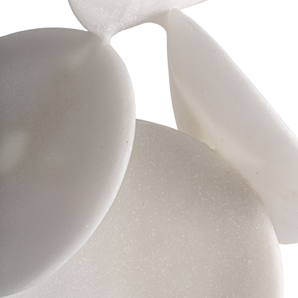 Ivy Deco Figure - Classic White Decorative Sculpture - LUXONAS