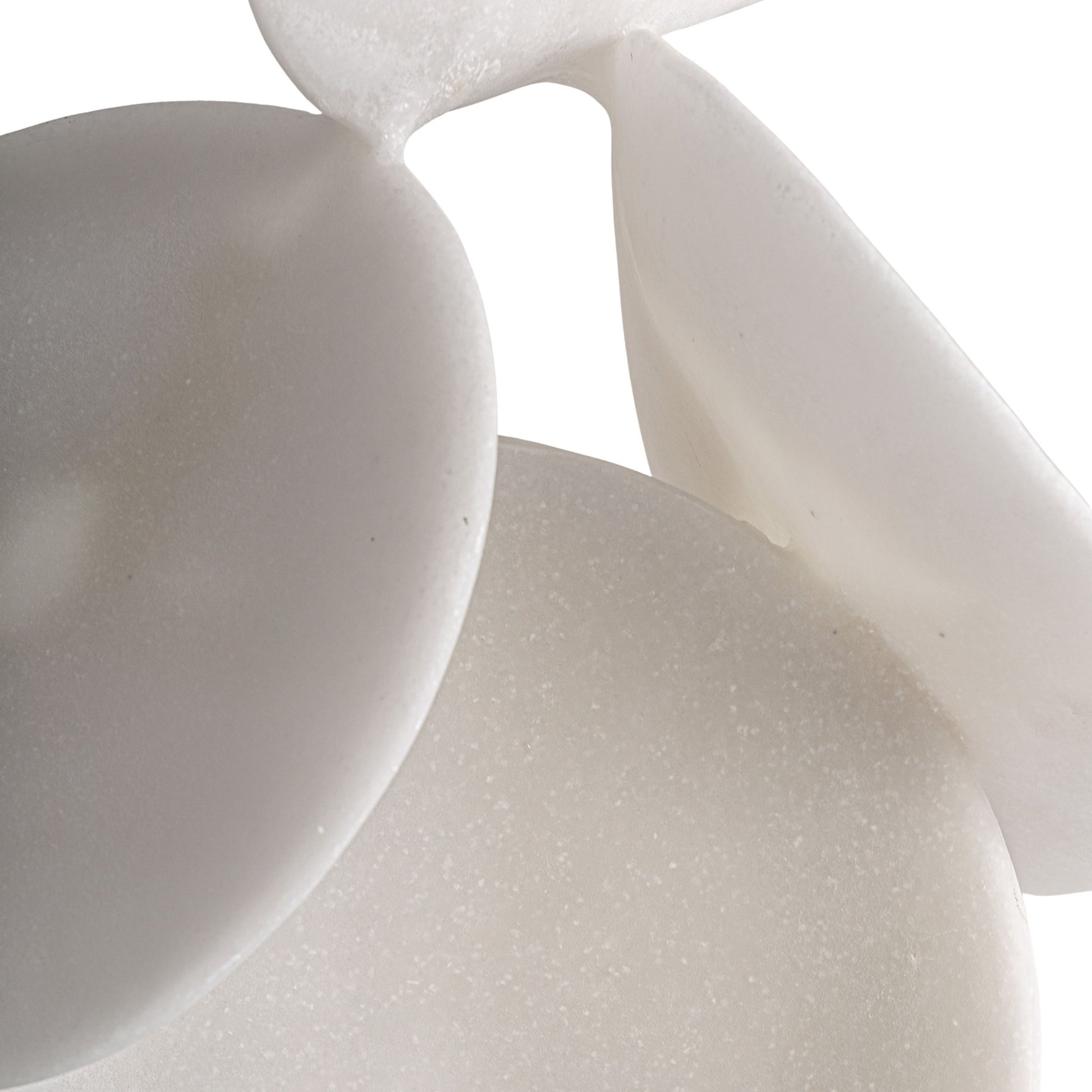 Ivy Deco Figure - Classic White Decorative Sculpture - LUXONAS