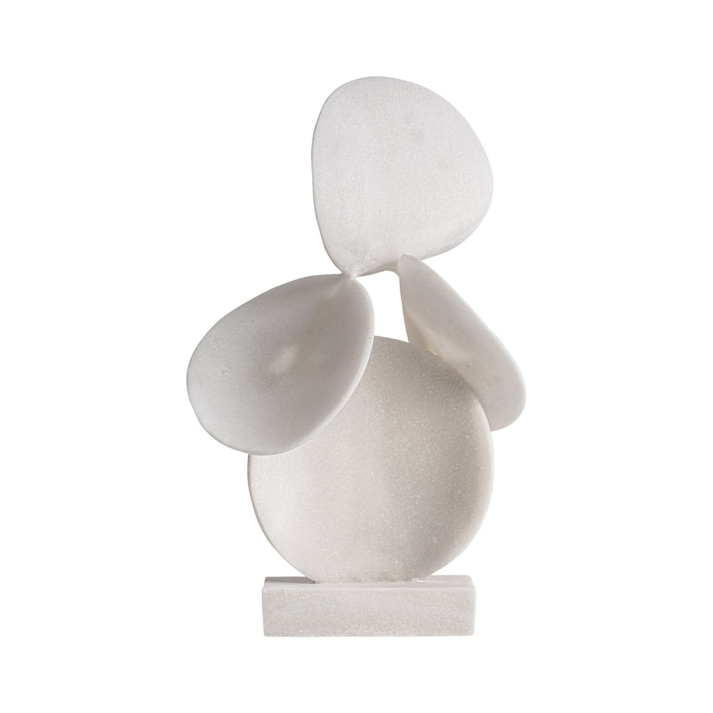 Ivy Deco Figure - Classic White Decorative Sculpture - LUXONAS